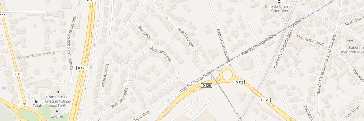 Plan du 37 Rue Cassiopée à Saint-Brice-sous-Forêt