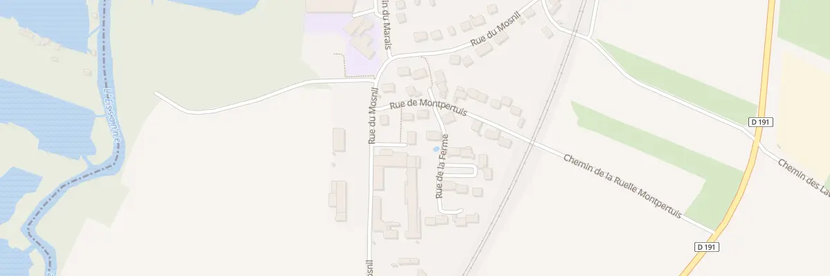 Plan du 11 Rue du Mosnil à Baulne