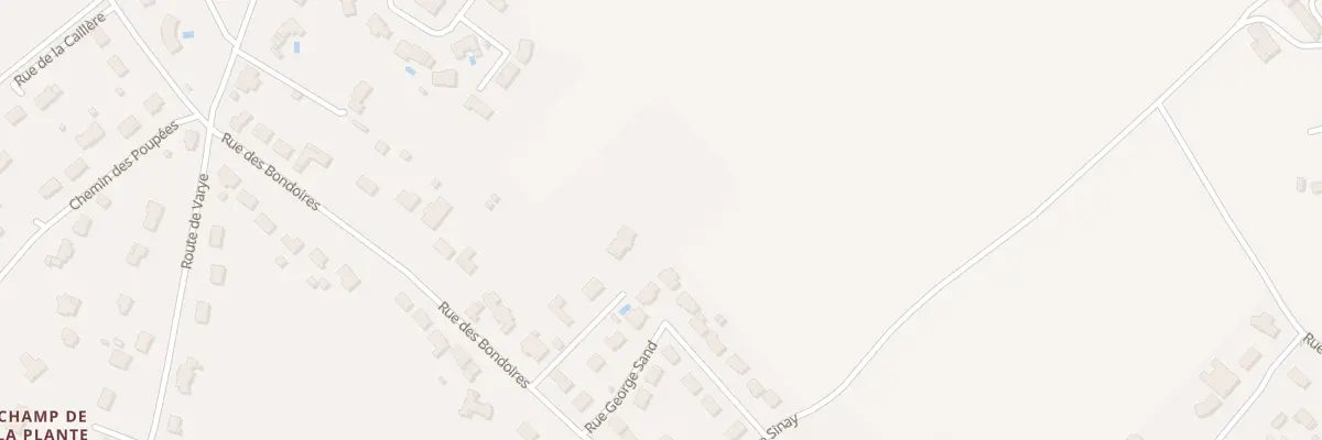Plan du 39 Rue des Bondoires à Saint-Doulchard
