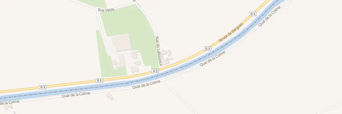 Plan du 3 Rte de Bergues à Armbouts-Cappel