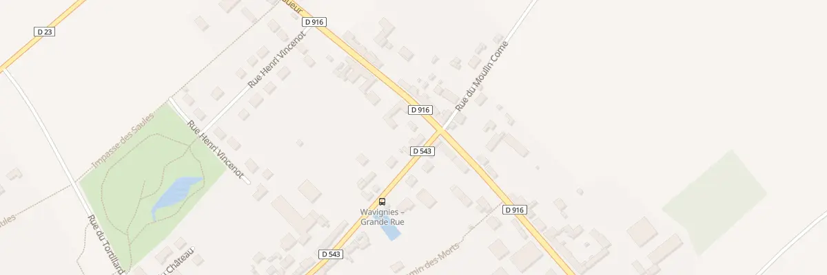 Plan du 441 Rue Lucien Sueur à Wavignies