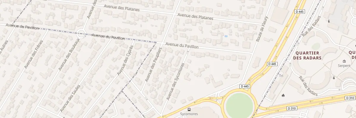 Plan du 2 Av des Sycomores à Viry-Châtillon