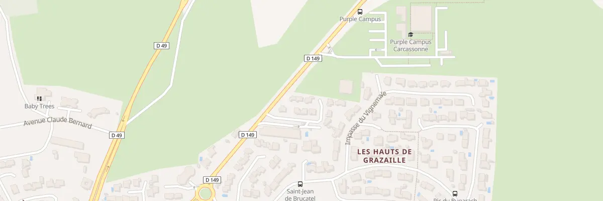 Plan du 5 Rue du Mont Saint Bres à Carcassonne