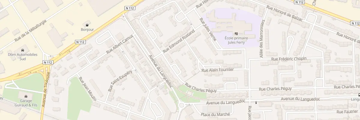 Plan du 21 Rue Charles Péguy à Aussillon