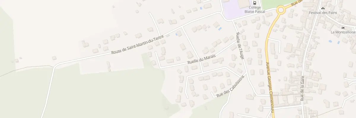 Plan du 18 Rle du Marais à Viarmes