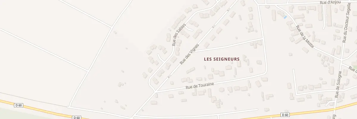 Plan du 43 Rue des Sables à Saint-Père-sur-Loire