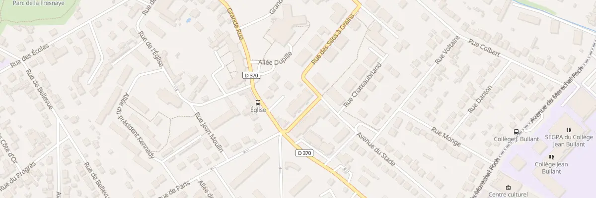 Plan du 1 Rue des Silos à Grains à Ézanville