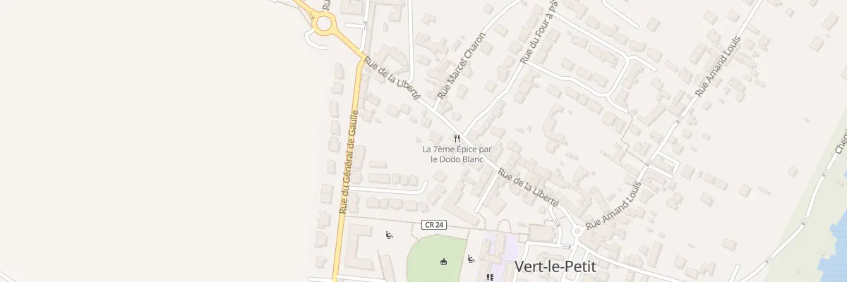 Plan du 23 Rue de la Liberté à Vert-le-Petit
