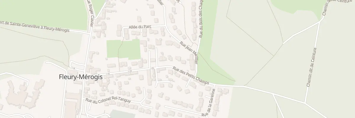 Plan du 14T Rue des Petits Champs à Fleury-Mérogis