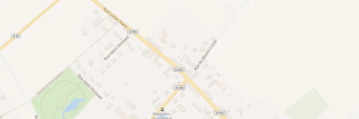 Plan du 482 Rue Lucien Sueur à Wavignies