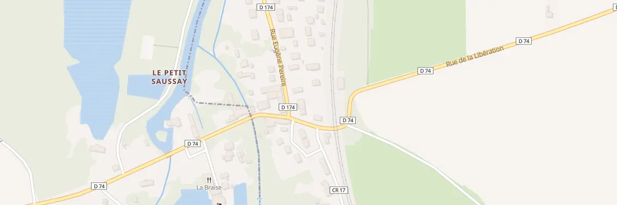 Plan du 117 Rue Eugène Péreire à Ballancourt-sur-Essonne
