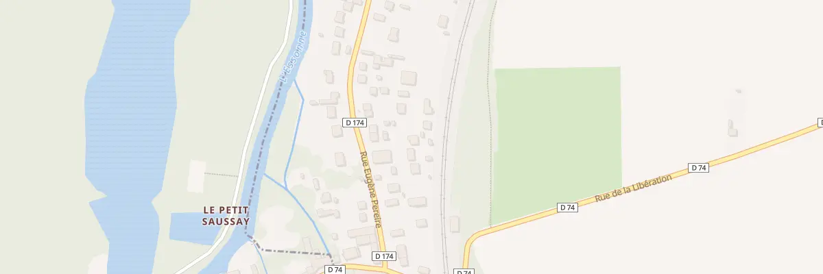 Plan du 105B Rue Eugène Péreire à Ballancourt-sur-Essonne