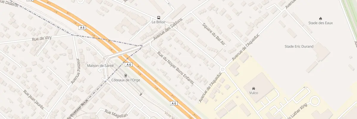 Plan du 11 Rue du Noyer Bons Enfants à Viry-Châtillon