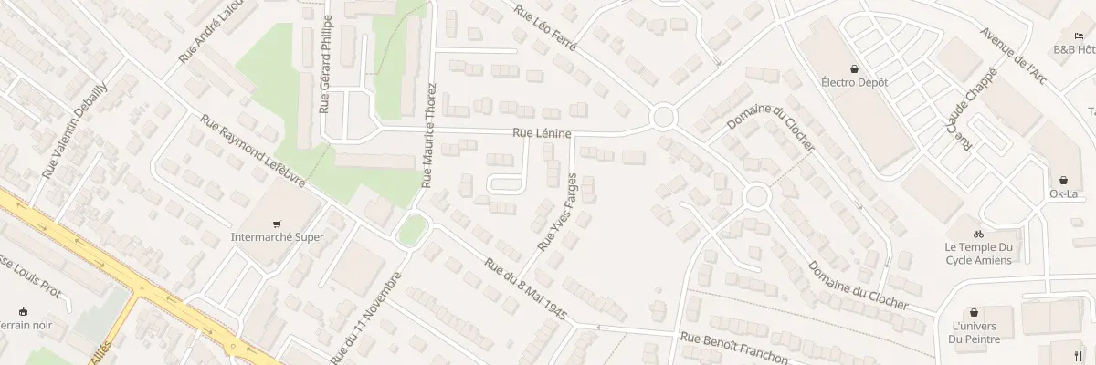 Plan du 9 Rue Yves Farges à Longueau