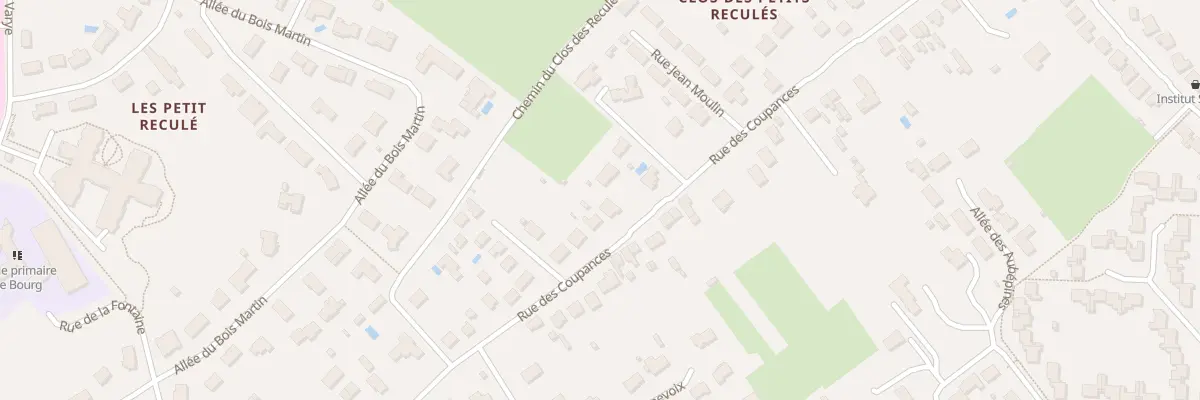 Plan du 19 Rue des Coupances à Saint-Doulchard