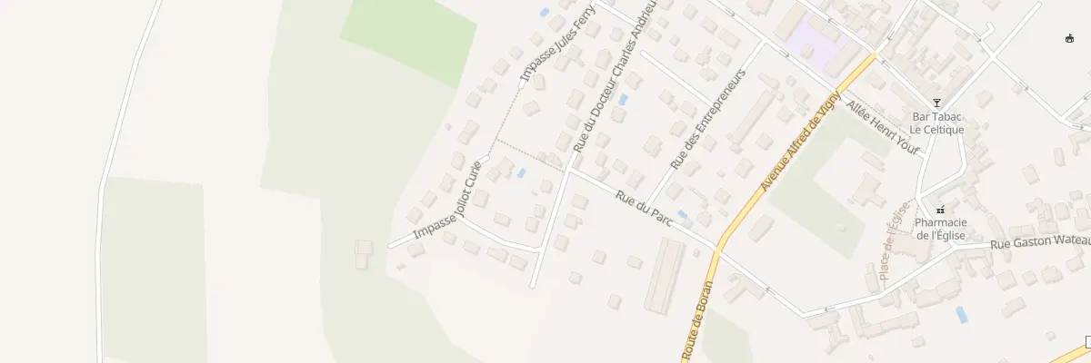 Plan du 66 Rue du Dr Charles Andrieu à Précy-sur-Oise