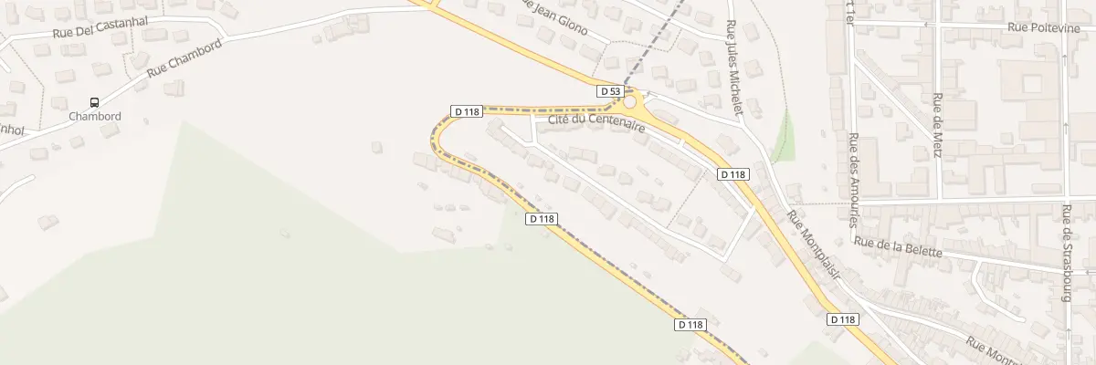 Plan du 12 Rue Cite du Centenaire à Mazamet