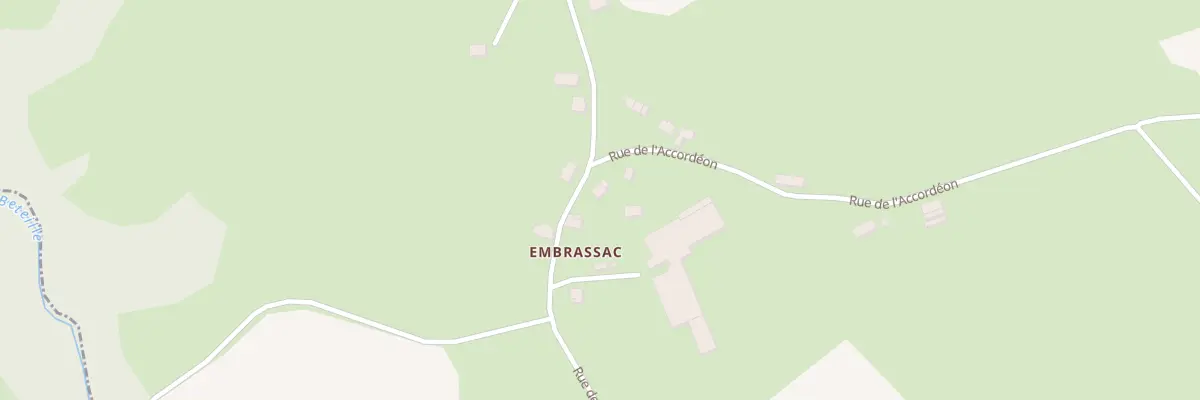 Plan du 2 Rue de l’Accordeon à Jaleyrac