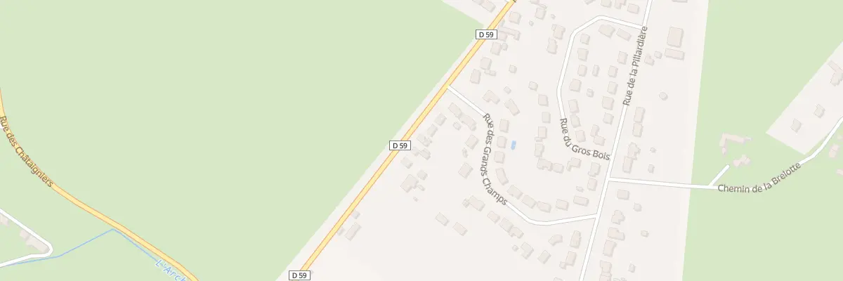 Plan du 45 Rte d’Isdes à Sully-sur-Loire