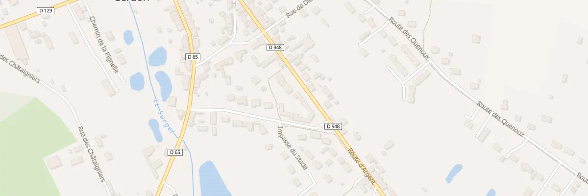 Plan du 42 Rte d’Argent à Cerdon