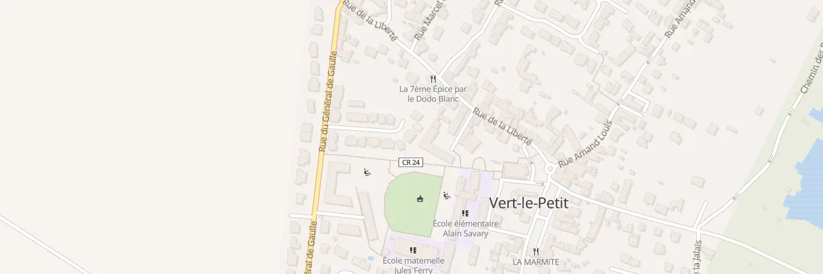 Plan du 11B Av du Général de Gaulle à Vert-le-Petit