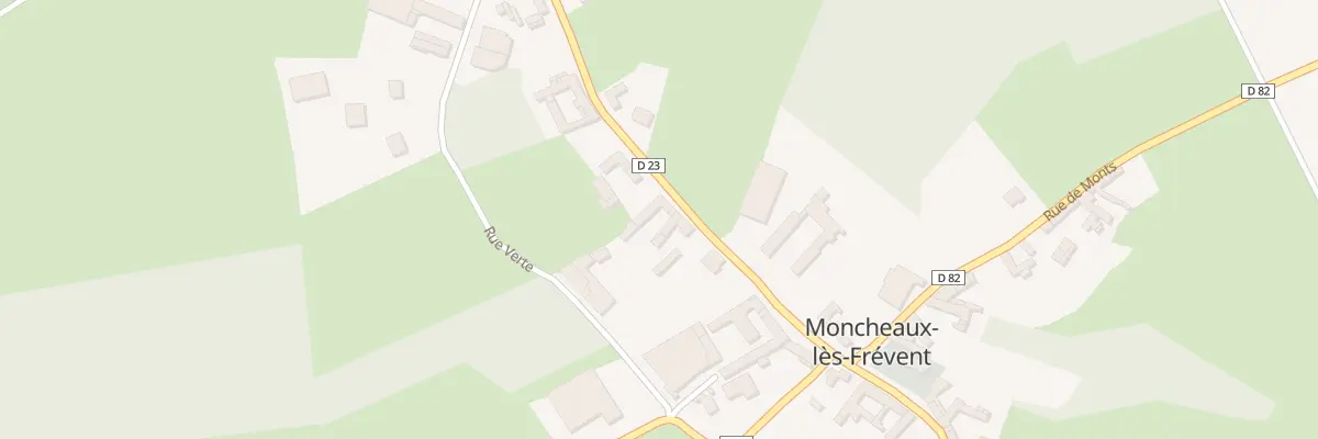 Plan du 5 Rue de Buneville à Moncheaux-lès-Frévent