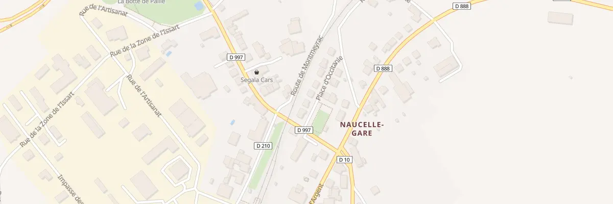 Plan du 2 Pl d’Occitanie à Naucelle