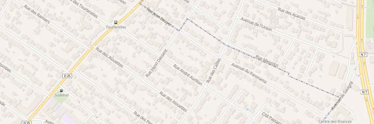 Plan du 16 Rue Andre Aurillon à Savigny-sur-Orge