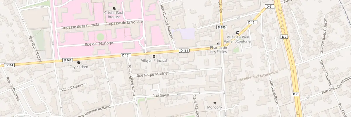 Plan du 13 Av Paul Vaillant-couturier à Villejuif