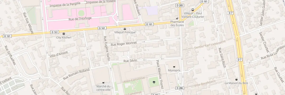 Plan du 11B Rue Roger Morinet à Villejuif