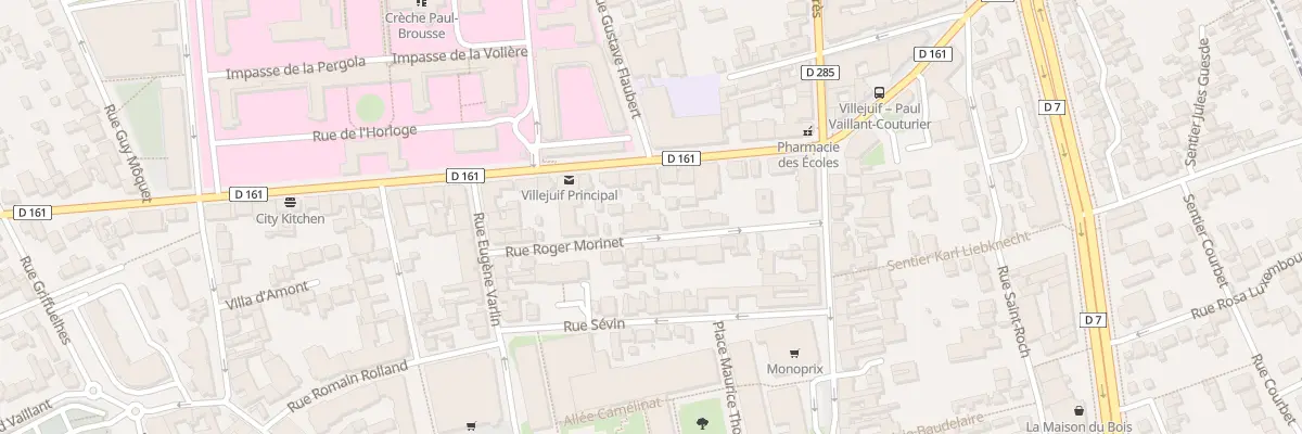 Plan du 18 Rue Roger Morinet à Villejuif