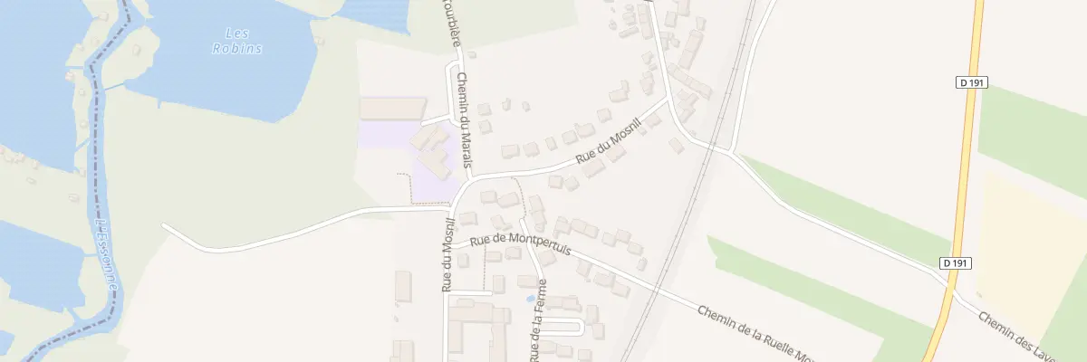 Plan du 24 Rue du Mosnil à Baulne