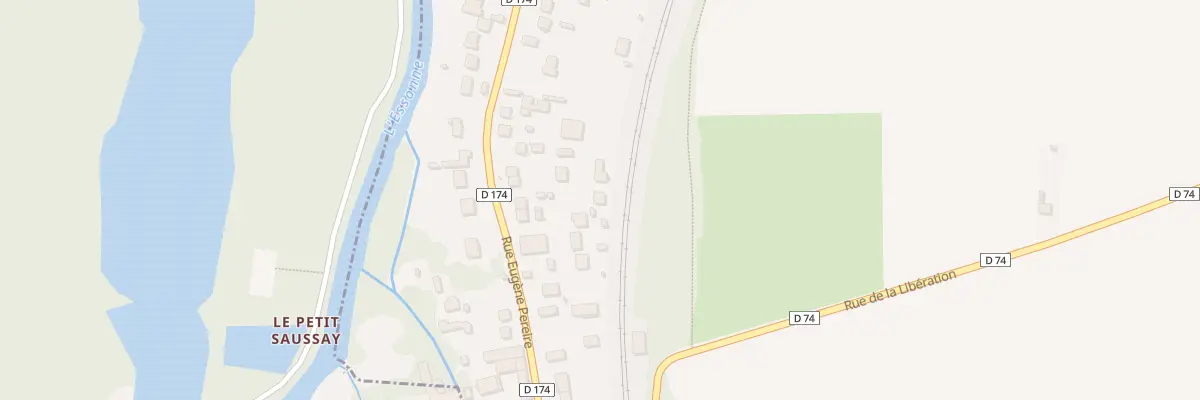 Plan du 101B Rue Eugène Péreire à Ballancourt-sur-Essonne
