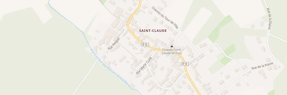 Plan du 254 Rue Ferdinand Buisson à Bury
