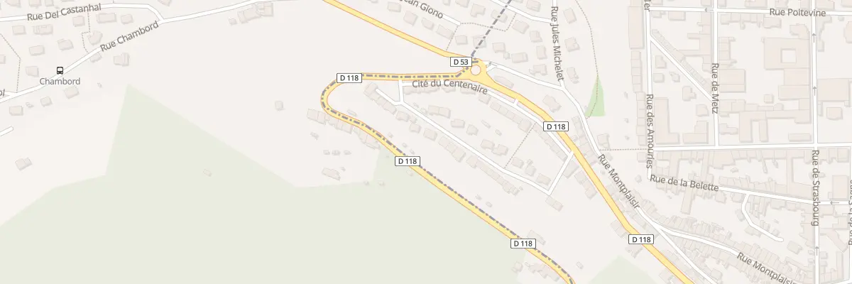 Plan du 14 Rue Cite du Centenaire à Mazamet
