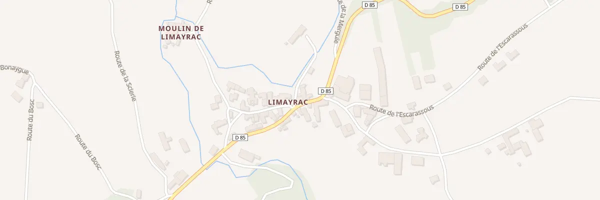 Plan du 2701 Rte de Limayrac à Colombiès