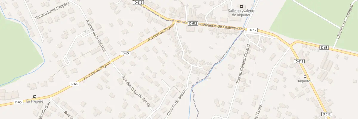 Plan du 23 Rue du Mas à Payrin-Augmontel