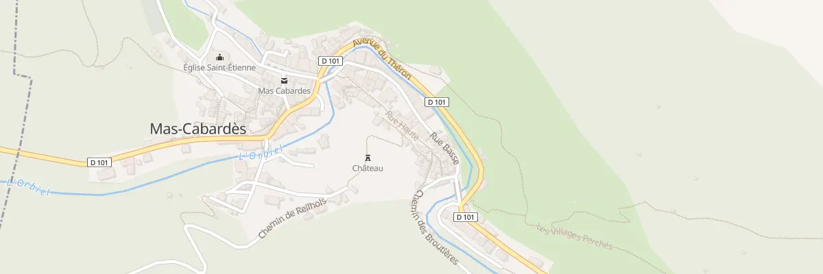 Plan du 179 Le Village à Mas-Cabardès