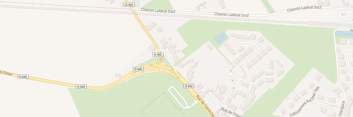 Plan du 74 Rue de Saint Omer à Renescure