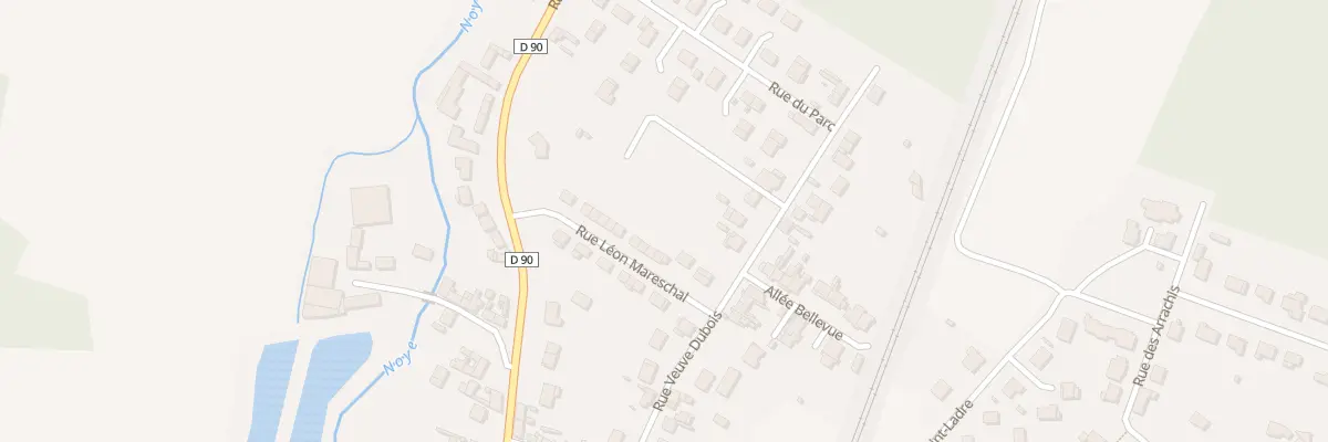Plan du 10 Rue Leon Mareschal à Ailly-sur-Noye