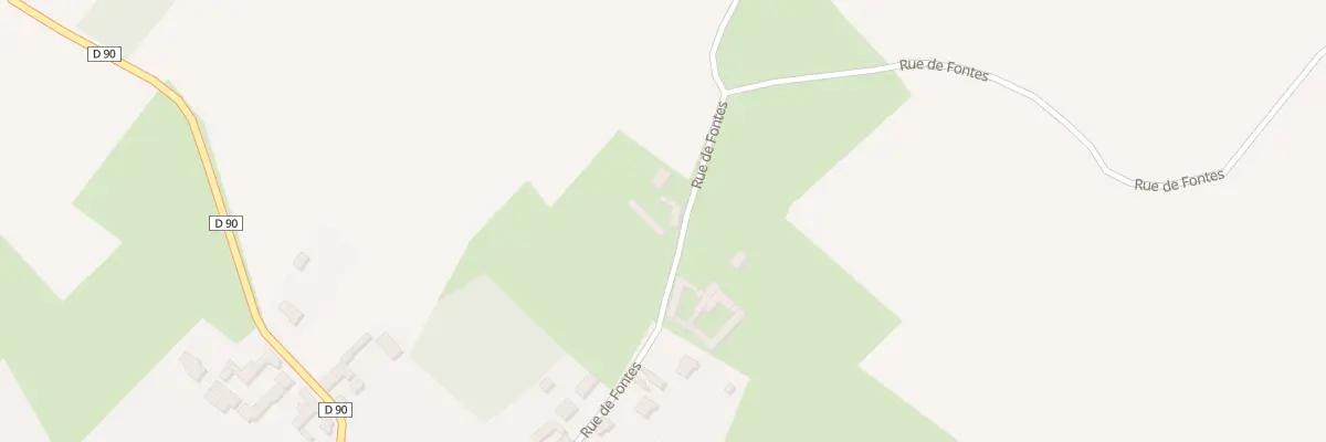Plan du 6 Rue de Fontes à Rely