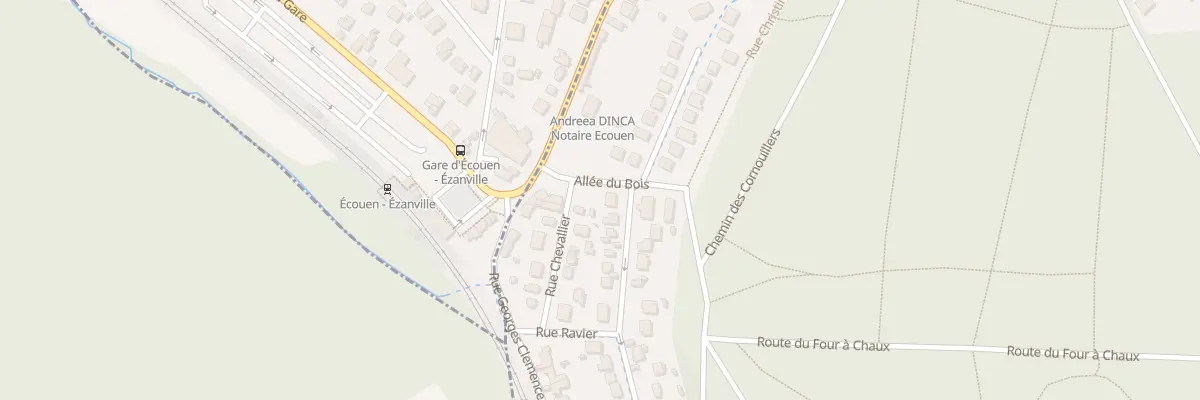 Plan du 2 Rue du 30 Août à Écouen
