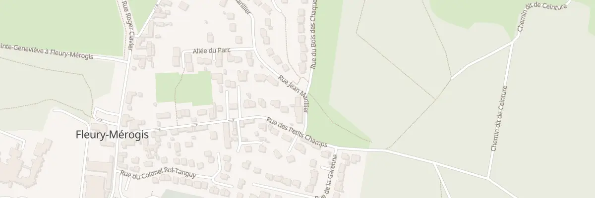 Plan du 35 Rue Jean Marillier à Fleury-Mérogis
