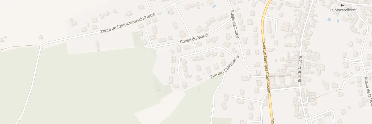 Plan du 11 Rue de la Fontaine St Pierre à Viarmes