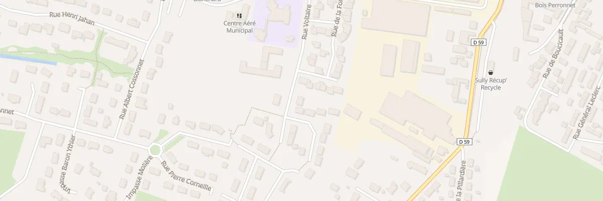 Plan du 23 Rue Voltaire à Sully-sur-Loire
