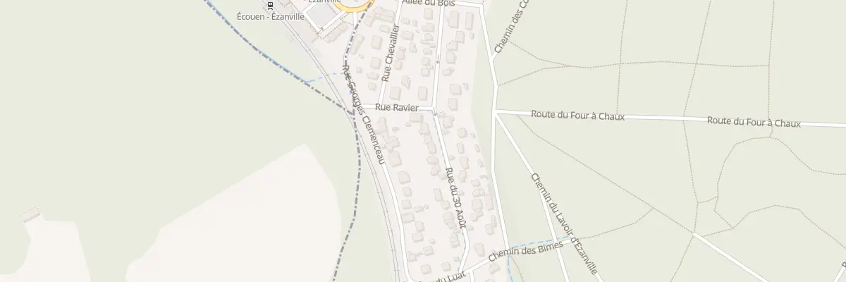 Plan du 20 Rue du 30 Août à Écouen
