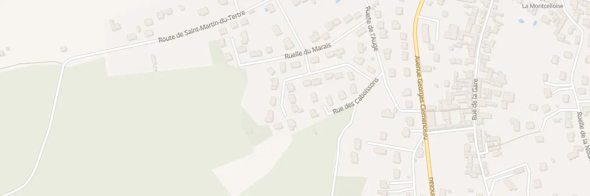 Plan du 13 Rue de la Fontaine St Pierre à Viarmes
