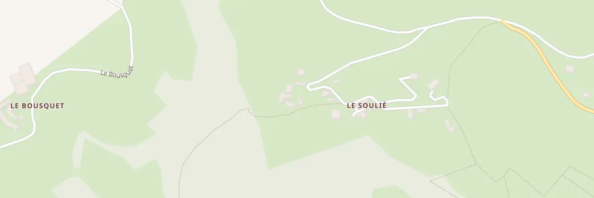 Plan du 5133 Le Soulie à Colombiès