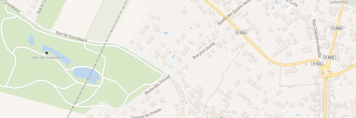 Plan du 8 Rue Jean Jaurès à Viarmes
