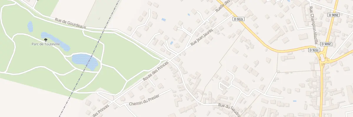 Plan du 42 Rue du Gaudron à Viarmes